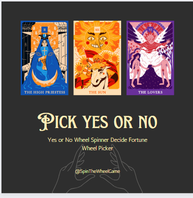 Pick yes or no