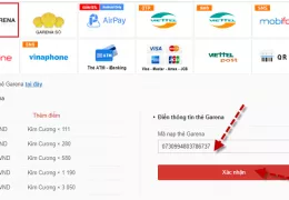 Rút Xu – Đổi Xu Thành Thẻ Cào