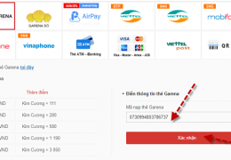 Rút Xu – Đổi Xu Thành Thẻ Cào