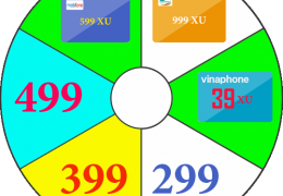 Vòng Quay Thẻ Cào Miễn Phí